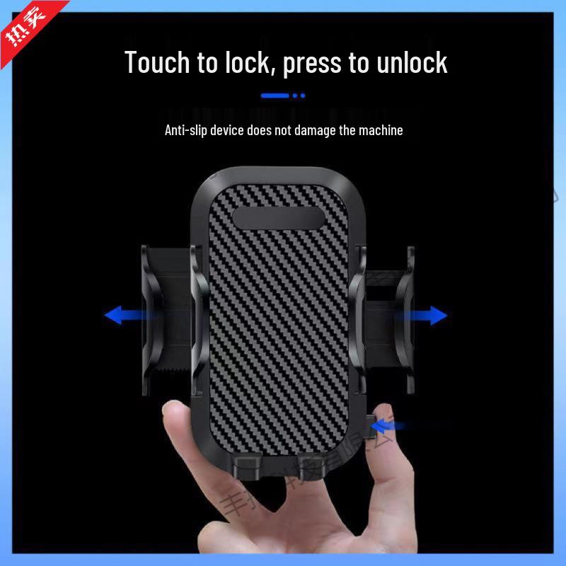 Multi-Function Car Phone Holder with Retractable Suction Cup