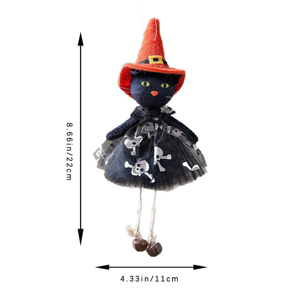 Halloween Decoration Pumpkin Ghost Witch Pendant Day of the Dead Party Scene Dress Up Props