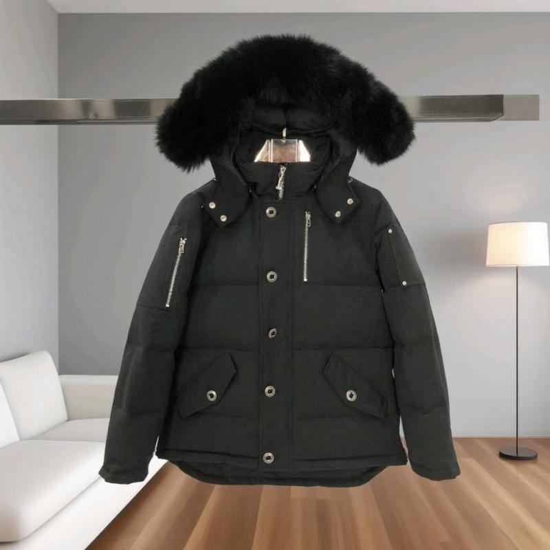 Moose Down Jacket 3Q - Unisex Outerwear, Canada, Models 05 & 06