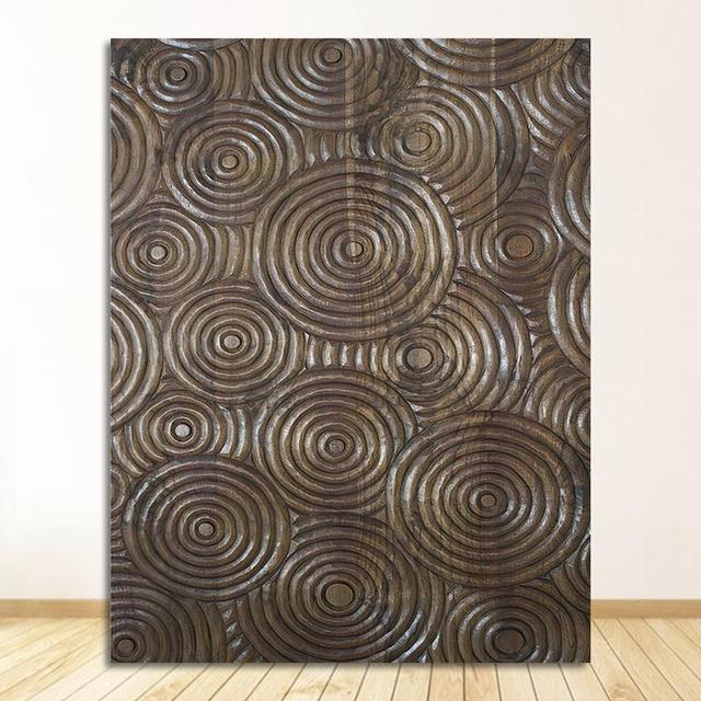 

Круглый холст, скандинавский постер, художественный настенный принт, абстрактная живопись, современное украшение, изображение под дерево, годовые кольца, абстрактные 21cm×30cm NoFrame