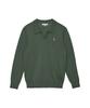 USPOLOASSN Cotton Long Sleeve Collared Knit_Khaki