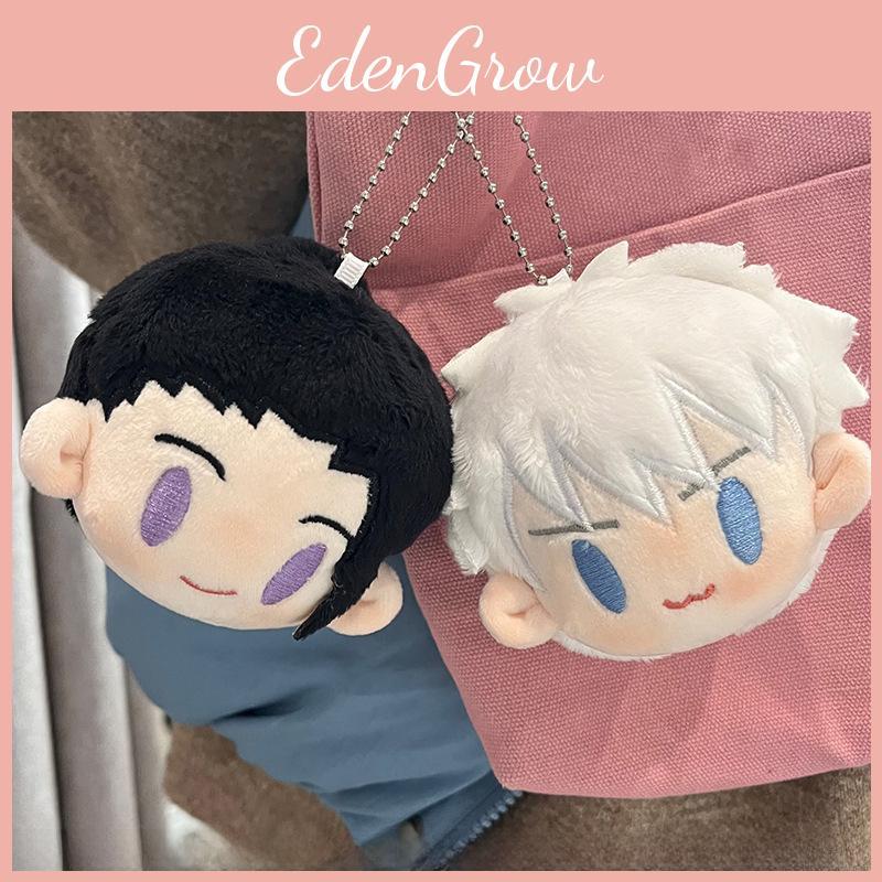 Jujutsu Anime Kaisen Merchandise Gojo Satoru Itadori Yuji Big Head Plush Doll