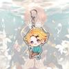 Anime Game Keychain Yoosung Zenny 707 Jumin Saeran Q Version Figures Keyring Bag Pendant Key Chain Friends Gift