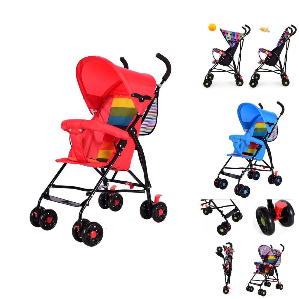 Зручний складаний дитячий візок Легкий парасолька-візочок Для немовлят