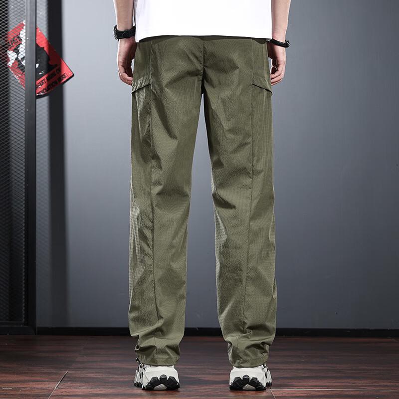Jieleinuo Men's Outdoor Straight-Leg Casual Trousers