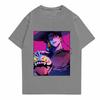 Kid's Anime Printed Short Sleeved T-shirt