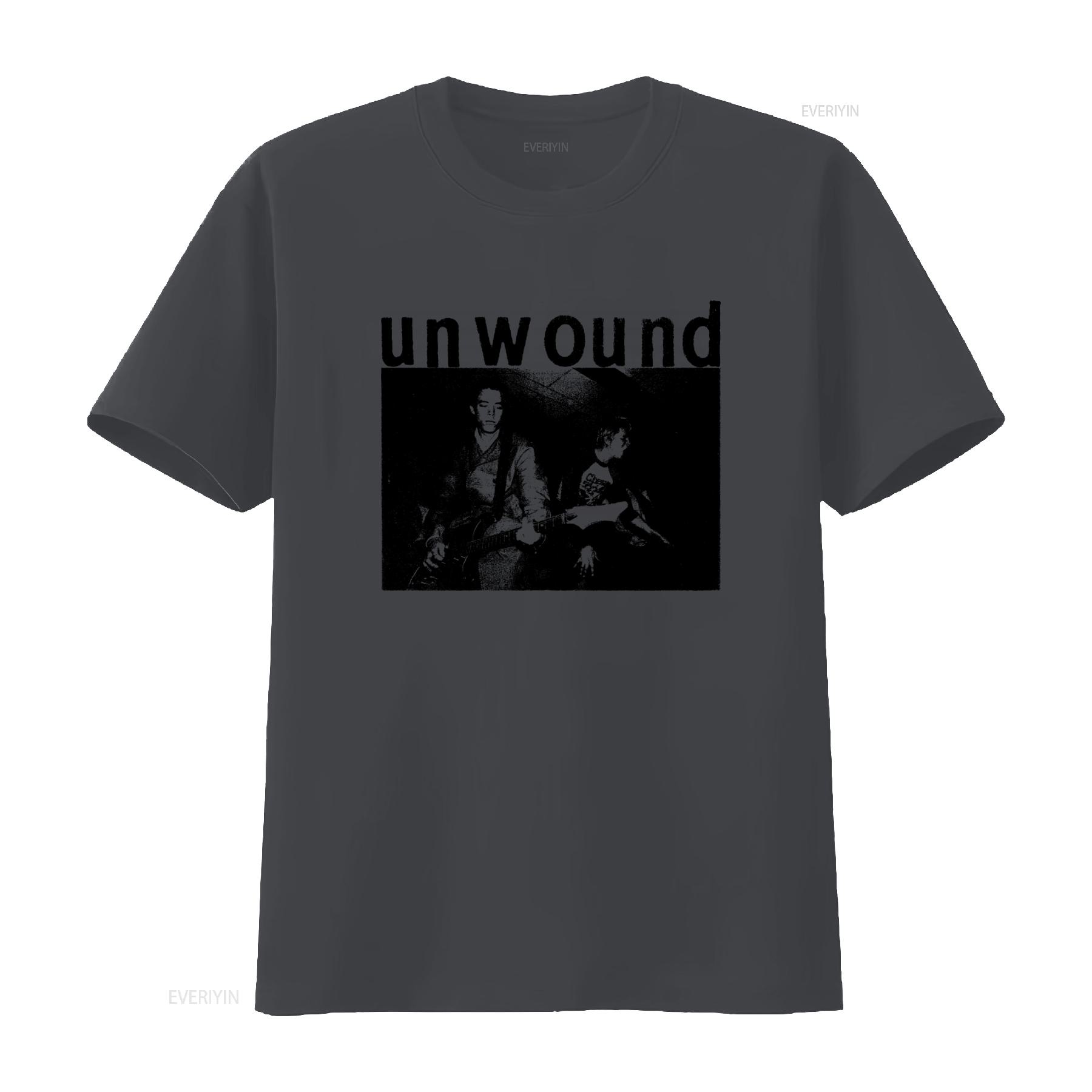 

Unwound Rock Band Inspired T Shirt Pre Order Now Read Description Unique Music Themed Print vintage Washed Versatile Casual 4XL