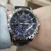 Top Military Man Wristwatch Waterproof Luminous Chronograph Leather Exquisite Watches Men Sports Quartz Watch