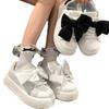 Explosive bow white shoes summer student versatile shoes original women's shoes casual board shoes fashion casual