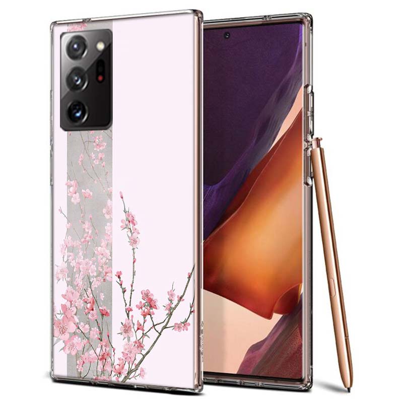 Cherry Blossom Tree Phone Case For Samsung A70 A50S A40 A30 A20E A16 A26 A36 A56 A17 Galaxy Note 20 10 9 8 A71 A51 A41 A31 A21S