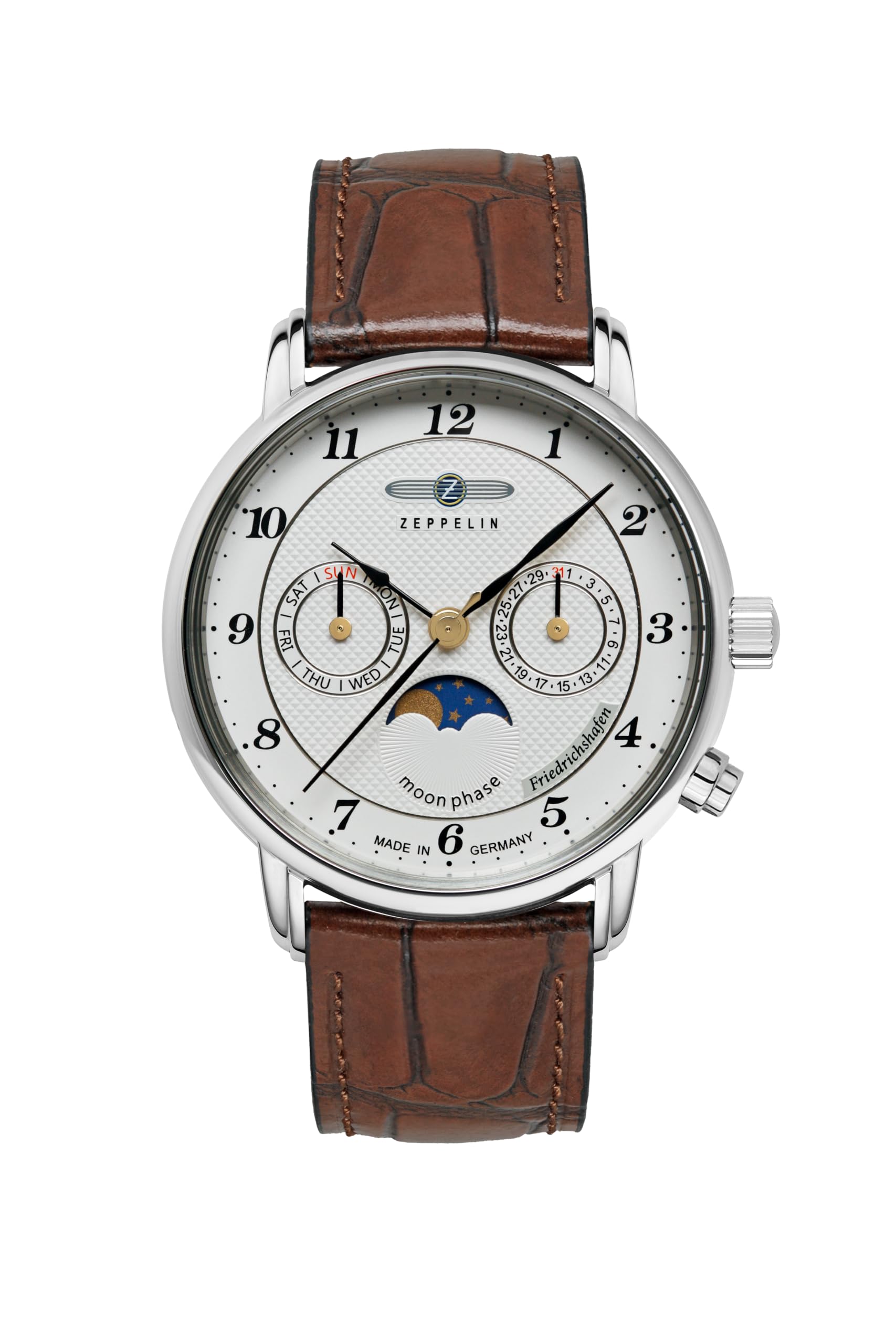 

[Zeppelin] Friedrichshafen 8537-1 Watch, Brown [Used]