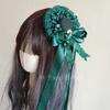 Green Lolita Top Hat Lolita Hairpin Small Cute Item Gift Stars Headband Bow Headgear Hair Clip Hair Accessories