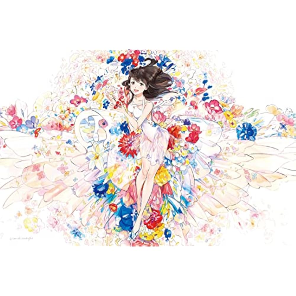 Epoch 1000 Piece Jigsaw Puzzle Illustration/Art Sea Island Senbon Senbon Bouquet (50 x 75 cm) 11-...