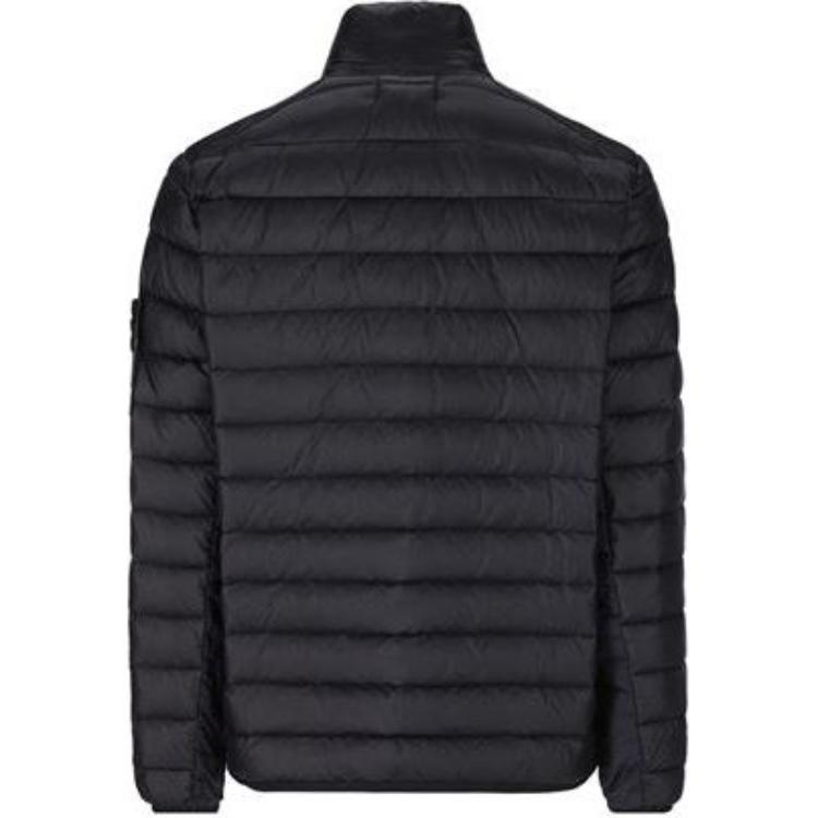 STONE ISLAND Logo Patch Zip-Up Jacket 811542924-A0020