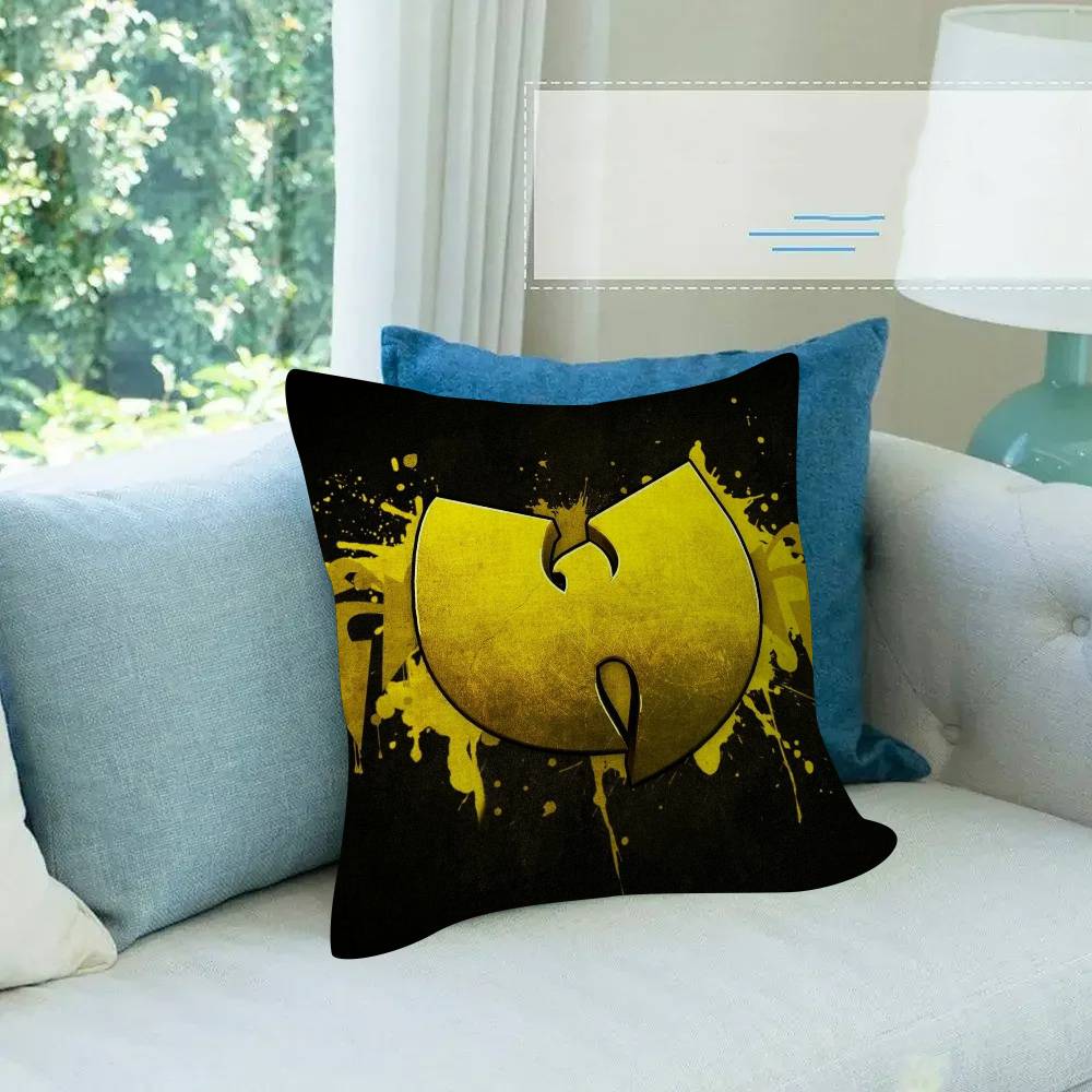 Anime Wu Logo T-Tang Clan Personalized Pillow Cover Kids Bedroom Wild Party Decor Pillowcase Kid Birthday Shower Gift