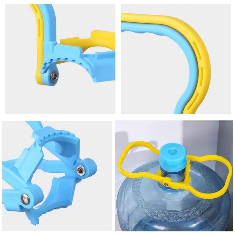 5 Gallons Lifting Handle Portable Drinking Water Bucket Drink Water Bottle Holder Ergonomic Grip Handle Carrier Non-Slip Holder
