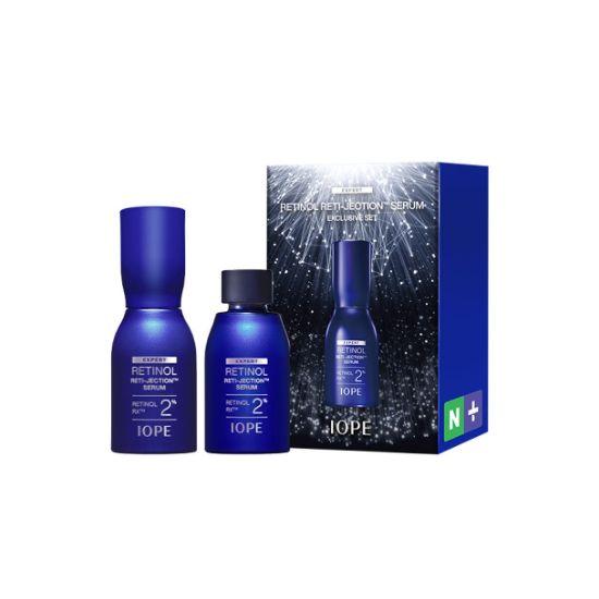 

IOPE Retinol Retijection Serum Intensive Wrinkle & Firming Anti-Aging Set 50ml + Refill 25ml