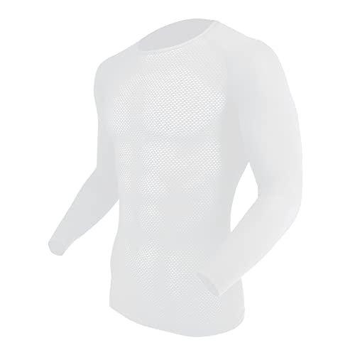 Otafuku Glove Summer Cooling Long Sleeve Crew Neck Base Layer JW-715 Black SS Size