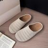 Retro Niche Woven Bag Head Half Slippers Women's Outer Wear Summer Lazy One Pedal Comfortable Soft Bottom Round Head Cool Slippers