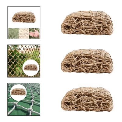 Hemp Rope Net Jute Trellis Garden Trellis Anti Fall Photo Wall Decor Child Safe
