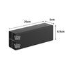 Yamazaki Magnetic Wrap Holder for Range W6 X D20 X Tower Floating Easy 10822 Hood, Black, H6.9cm, Series, Storage, Installation,