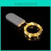 Led Copper Wire String Lights With Button Battery Pack For Outdoor Garden Decor