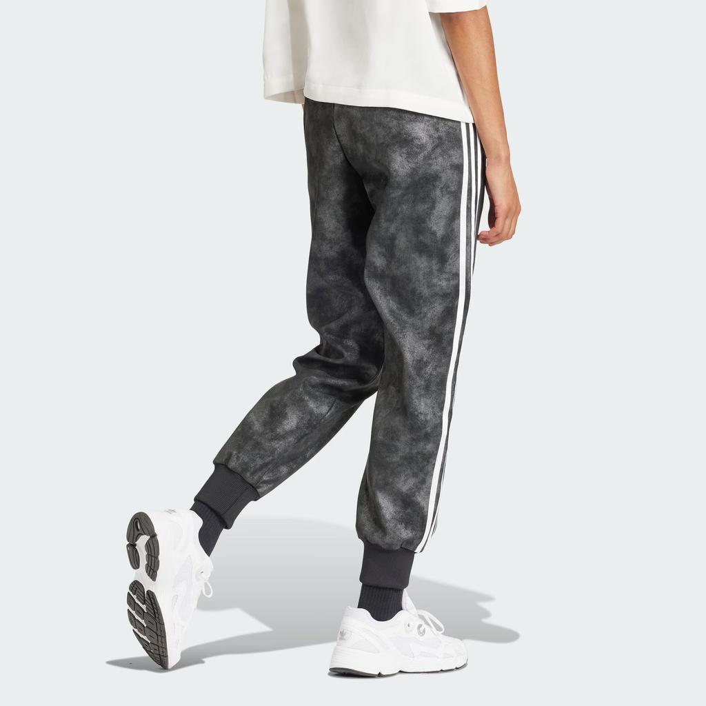 Adidas Originals Premium Sst Luxe Track Pants Tie-Dye Print Women Bottoms Black IY8055