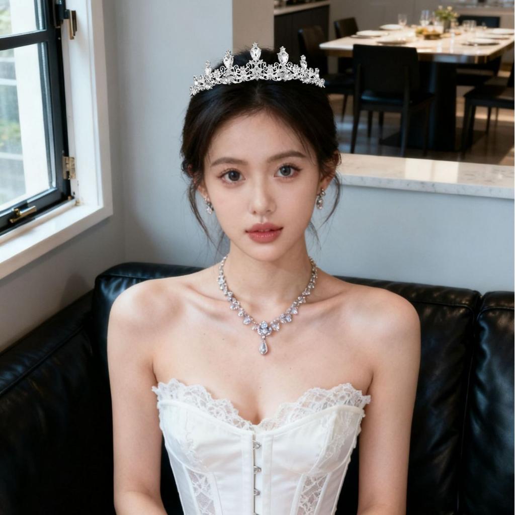Bride's Crown Wedding Dress  Phoenix Crown Evening Dress Headwear  Accessories  Coming of Age Ceremony  Birthday  Princess Royal Crown Hair Band