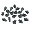 ECF464-1 20 Pieces Front Bumper Grille Retainer Clip Dark Gray for Nissan Sentra Altima Maxima Xterra D21 WD21 62318-01WOO