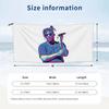 Juice Wrld Retro Beach Towel Soft Microfiber Quick Dry Absorbent Quick Towels For Pool