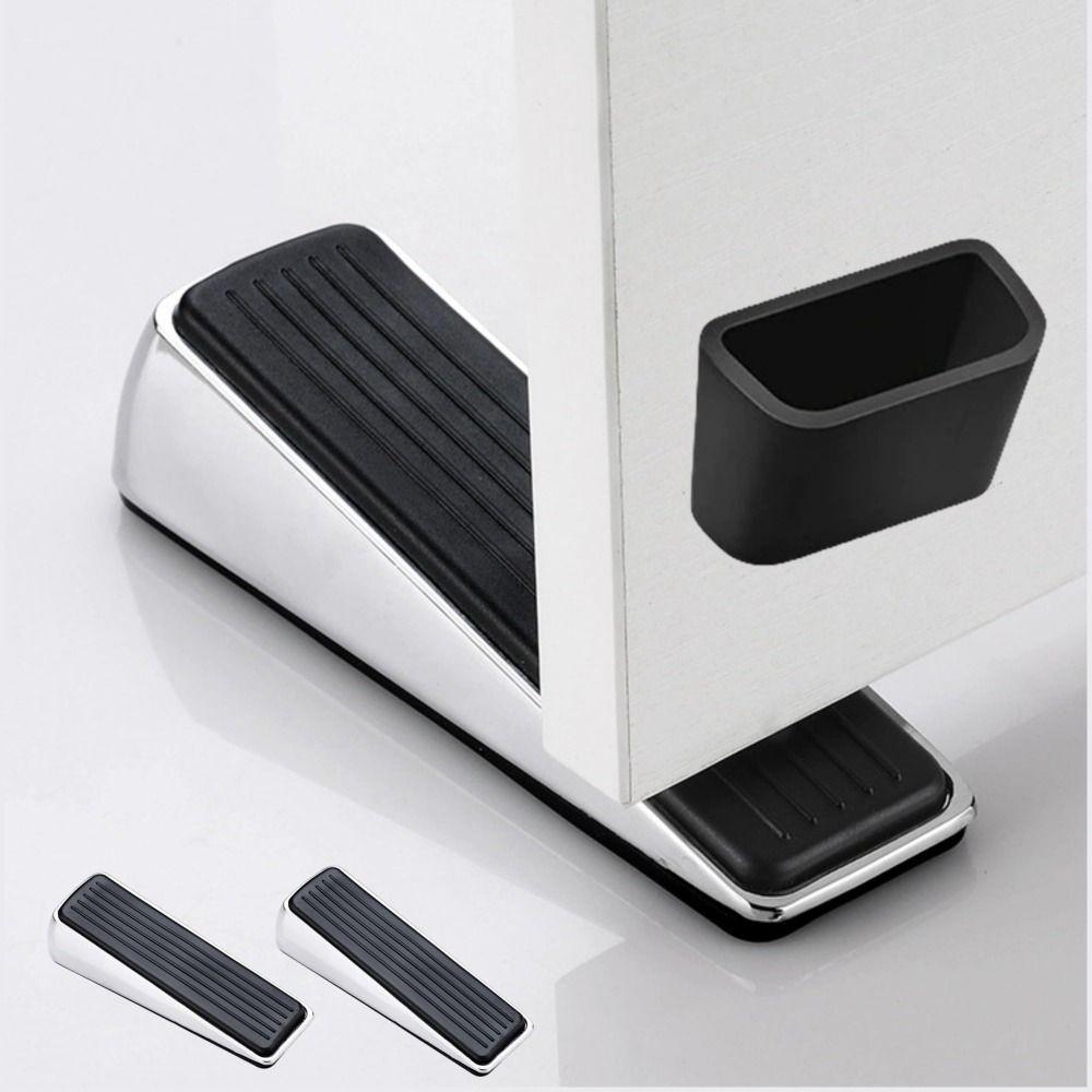 Zinc Zinc Zinc Alloy Door Stopper Mobile Door Stop Anti-collision Door Wedge Home
