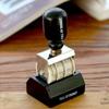 DIY Retro Roller Date Stamp Roller Knob Vintage Font DIY Craft Card