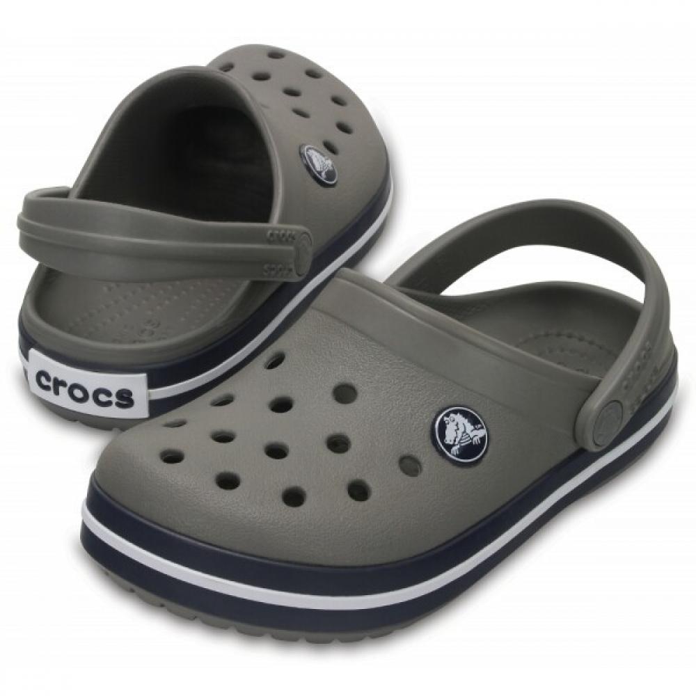 

Crocs 204537 05h Crock Band Clog Kids Smoke Navy C6