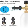 Series K2 K3  K7 Pressure Washer, 1L Adjustable Foam Cannon Gun High Pressure Soap Dispenser Bottle Spray Nozzle for Car Washing Vehicle Cleaning