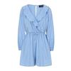 Womens/Ladies Dobby Mock Wrap Playsuit