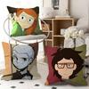 1pc Anime I-Infinity Train Pillow Case Fashion Square Pillowcase Bedroom Sofa Room Ins Decoration Leisure