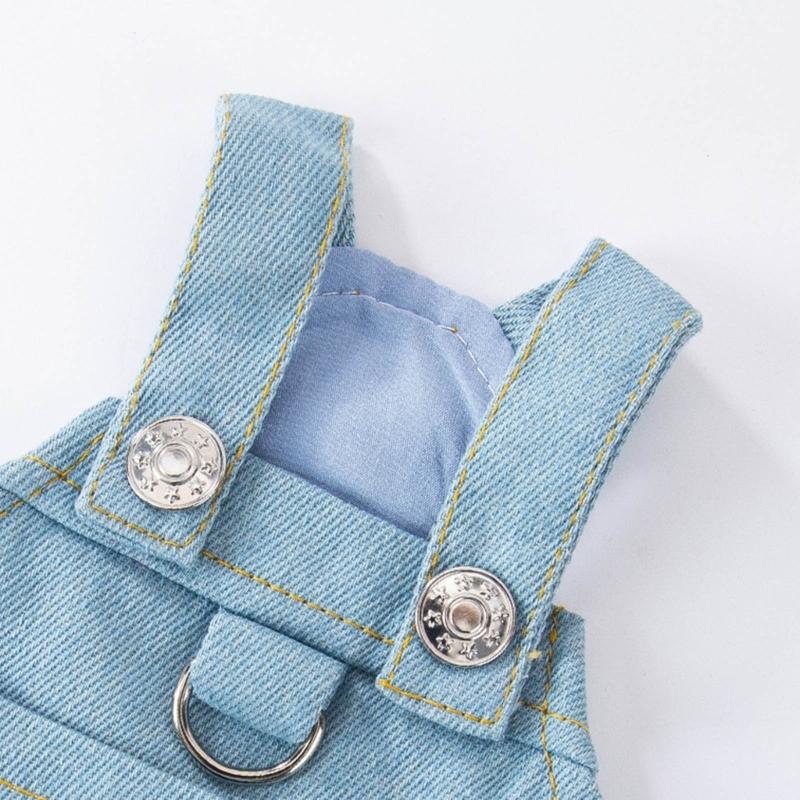 Modischer Jeansrock für Haustiere Welpen Luxusrock Hundekleidung Prinzessinnenkleider für tägliche Spaziergänge oder Fotoshootings