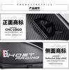 Motorcycle PU Leather Rear Seat Tail Bag Tool Bag Waterproof Carbon Fiber Color