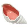 Shell Jewelry Tray, Ceramic Compact Storage Dish, Durable Scratch-Resistant Organizer, for Rings Earrings Necklaces Bracelets Watches