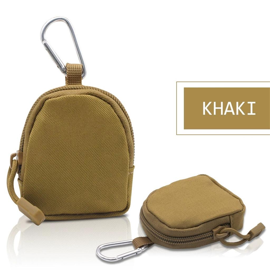 Univerzální venkovní taška – Vojenské pouzdro na zip, Závěsná taška na sluchátka, klíče a vybavení