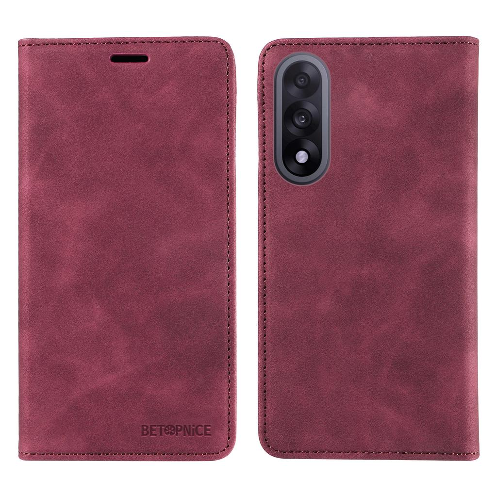 For OnePlus Ace 5 Ultra 5G/OnePlus Nord 5 5G Case BETOPNICE Magnetic Closure RFID Blocking Wallet Stand Leather Phone Cover