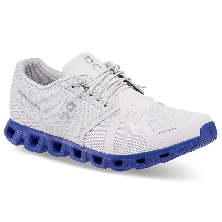On Cloud 5 Mesh Comfortable Sports Shock Absorpti N-Slip Breathable Lightweight Low-Top Casual Shoes Men Sneaker White Blue 59.98535