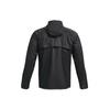 Under Armour Qualifier Running Sports Woven Breathable Hooded Jacket Men Outerwear Black 1326597-010