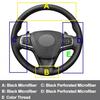 DIY Car Steering Wheel Cover For Toyota Camry 2015 2016 2017 Avalon 2013 - 2018