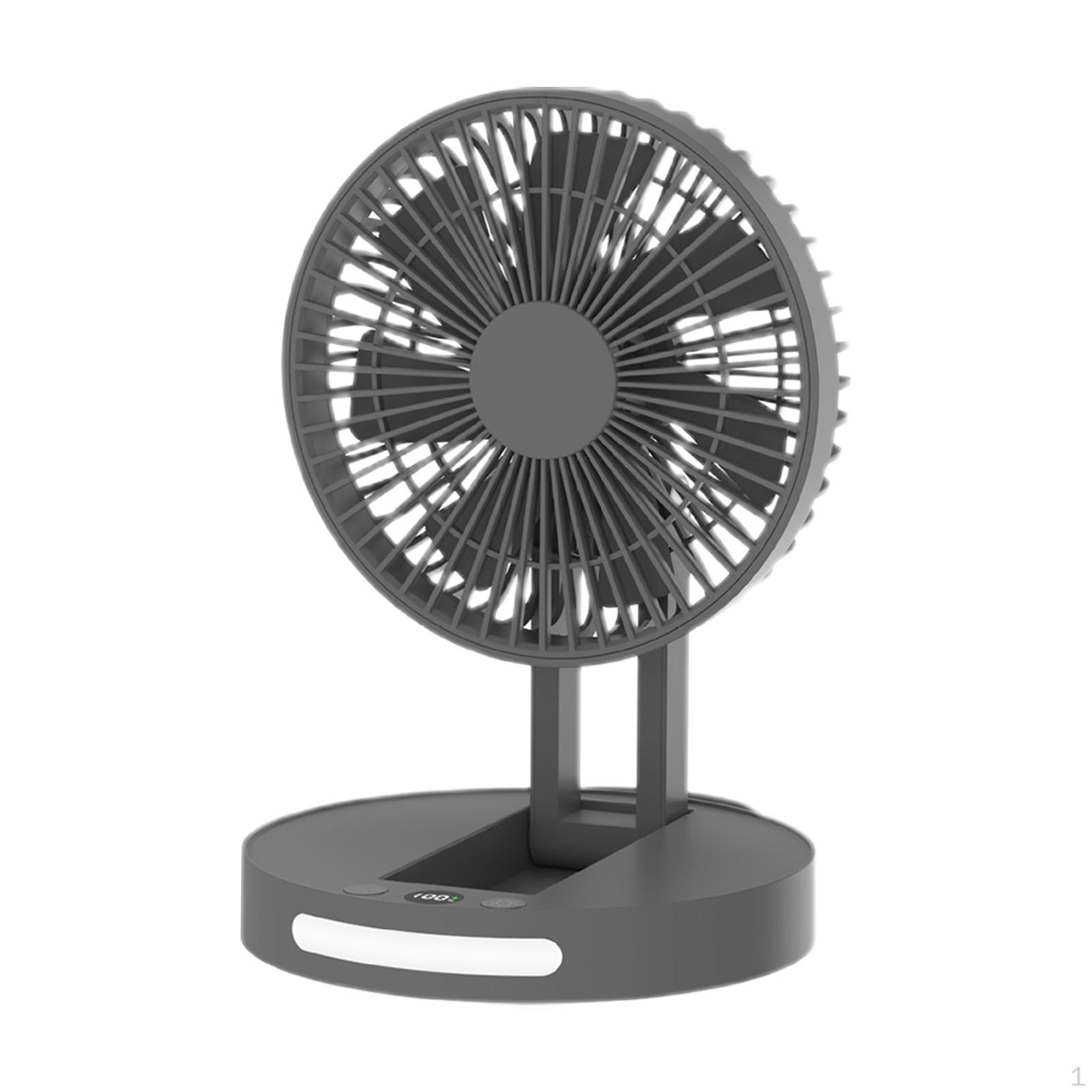 

Компактный настольный вентилятор с регулируемой скоростью для дома и офиса темно серый