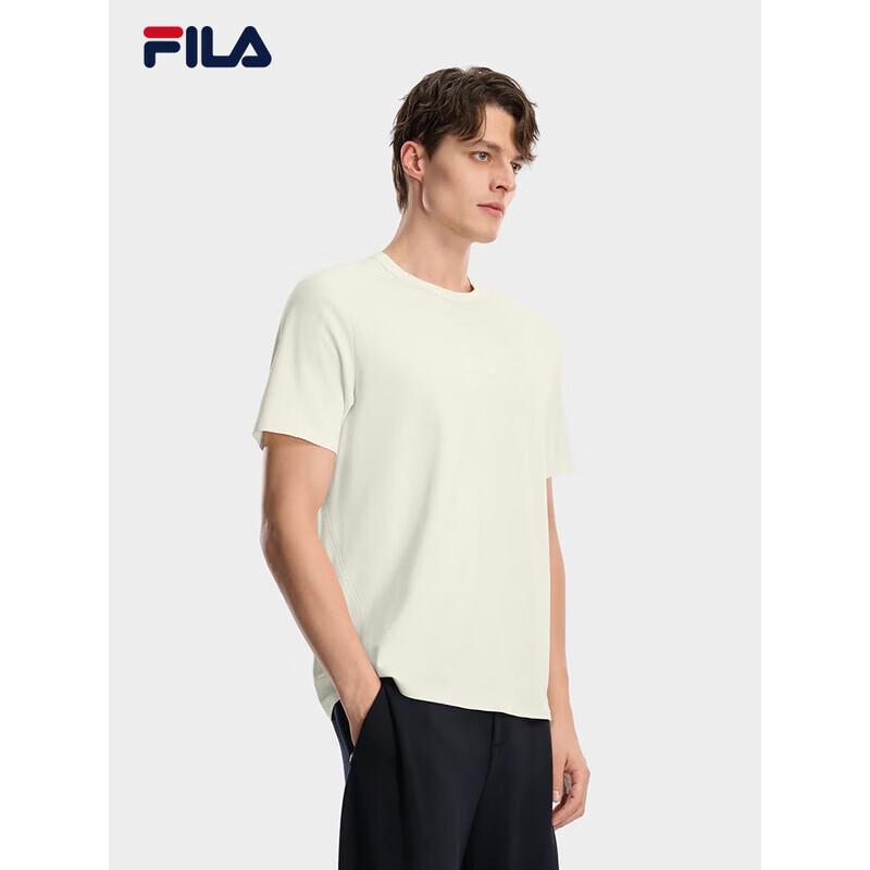 FILA Men s 2026 Spring Knitted Short Sleeve T-Shirt M