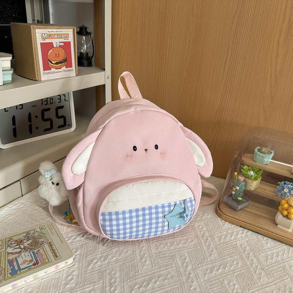 Schoolbag High Value Cartoon Backpack Girls Japanese ins Style Cute Rabbit Student Small Backpack Versatile Campus School Bag
