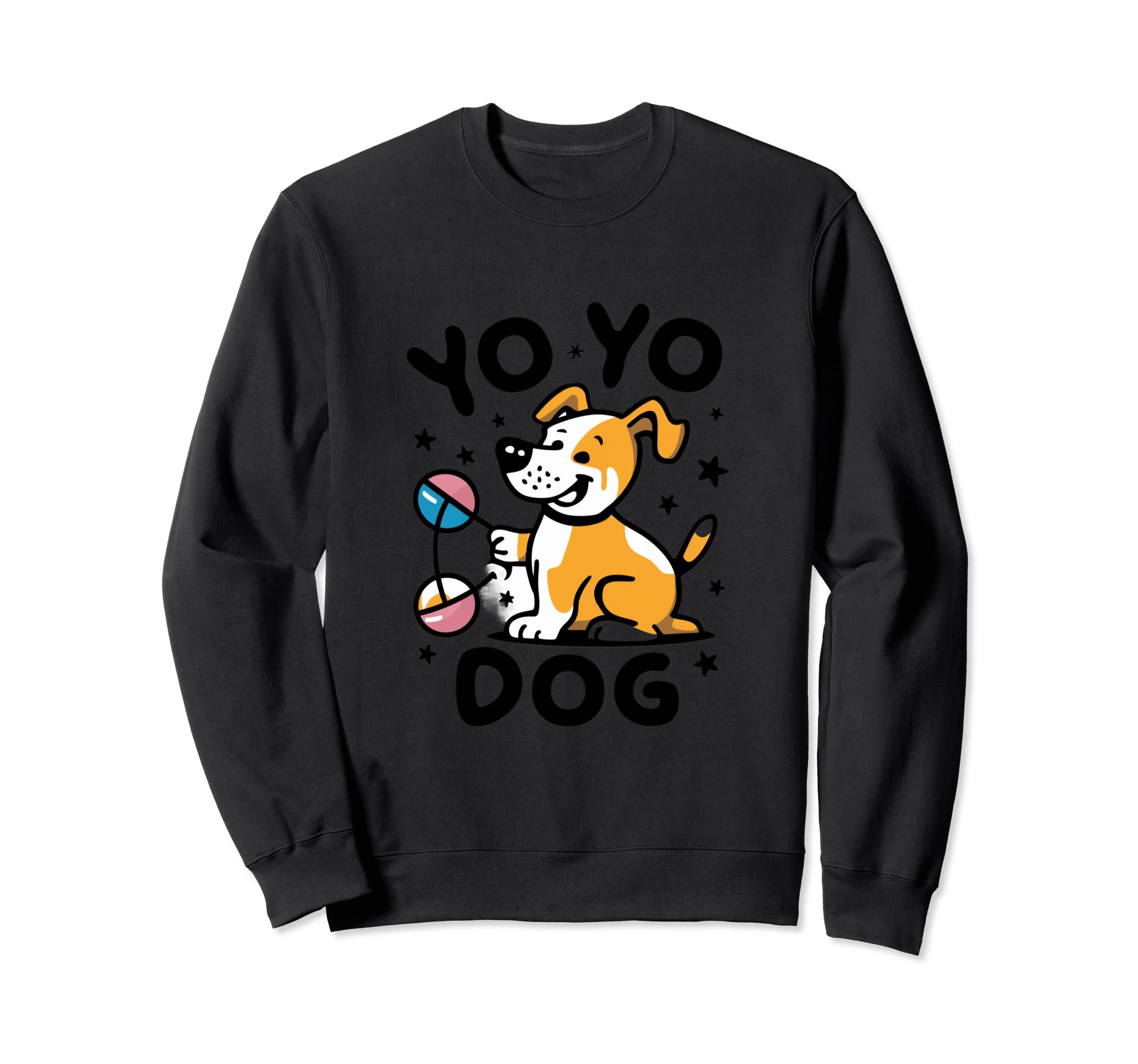 

Очаровательный Йо-йо Собака Тренажер для одиночной игры чёрный