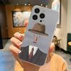 H-Rene Magritte-S Art Phone Case For Iphone 16 15 11 13 14 Pro Max 7 8 Plus X Xr Xs Max Se2020 12mini Transparent Cover