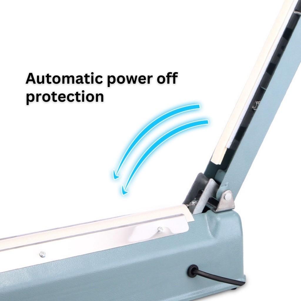 Impulse Sealer Heavy Duty FS-200 / FS-300 / FS-400 ( Metal Body ) for PE PP Bags Packing Machine 200/300/400mm